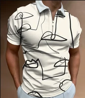 mens polo shirt brand men short sleeved shirt summer shirt man clothing short sleeved casual pullover zipper lapel polo shirt