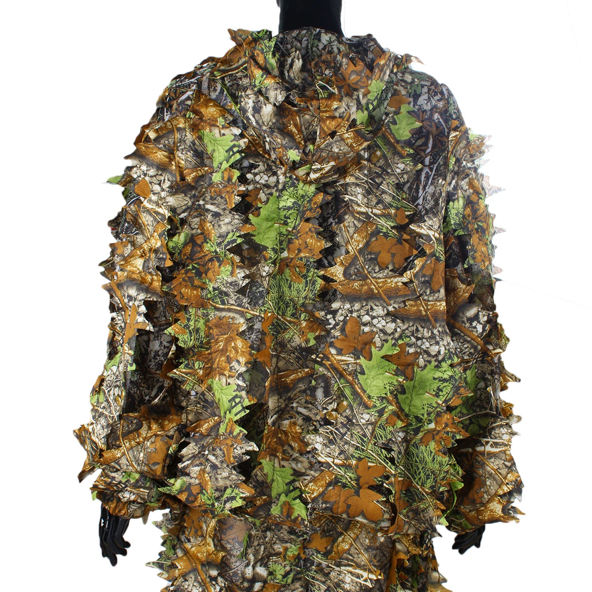 Охотничий костюм Ghillie 3D Кленовый лист бионические маскировочные костюмы Yowie Sniper