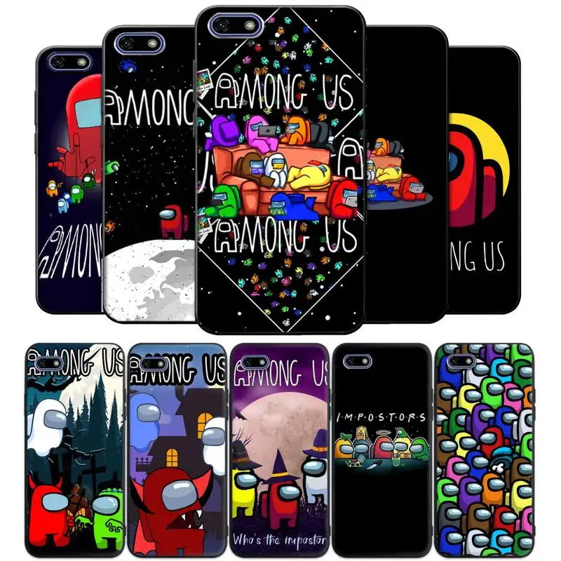 

Among Us Game Phone Case For Iphone SE 2020 6 6s 7 8 plus X Xr XS 11 12 13 Mini Pro Max Fundas Cover