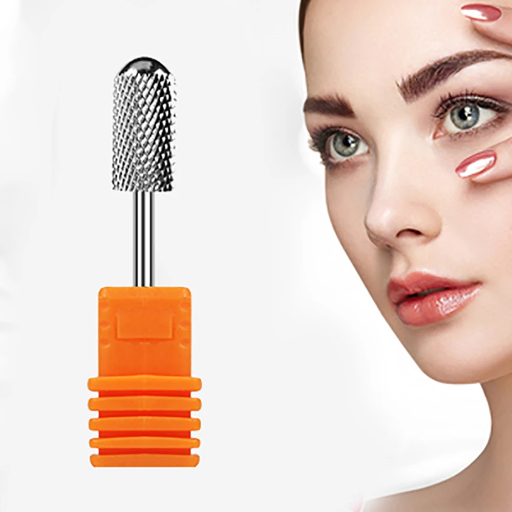 Вольфрамовая стальная Шлифовальная головка для ногтей одинарная оптическая