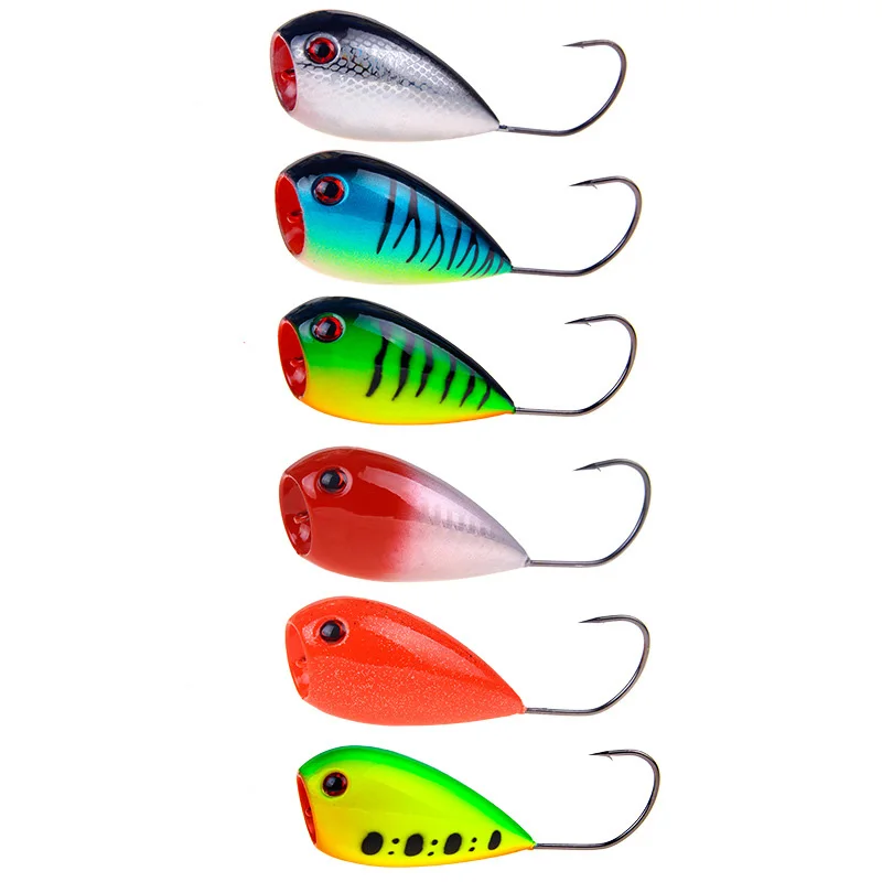 

6PCS Sea Fishing Lure Floating Croatian Fish Lure 80mm13g Artificial Bait Jig Minnow CrankBait Wobblers Fishing Popper Hard Bait