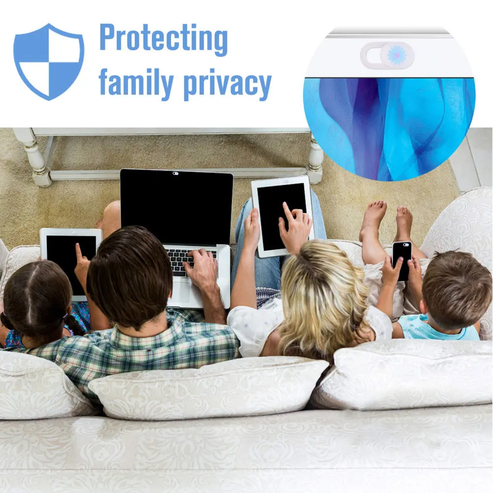 

6Pcs Decorative Camera Cover Slide Privacy Protector for Computer Phone Tablet