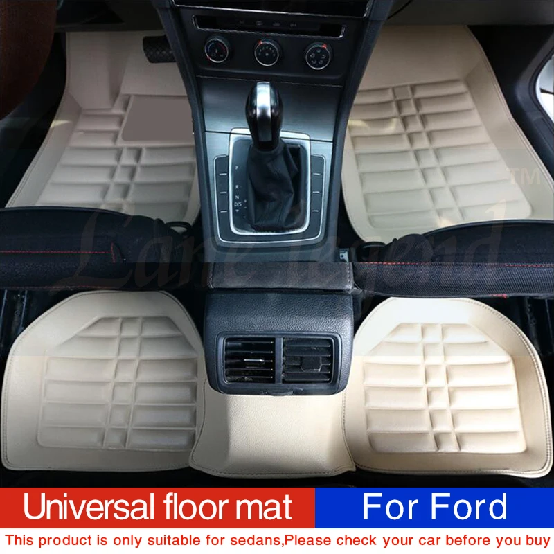 Специальные автомобильные коврики для ford fiesta focus mk2 explorer kuga fusion ranger ecosport mondeo 4