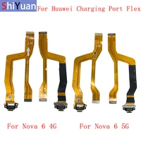 original usb charger charging port dock connector flex cable for huawei nova 6 4g 5g honor v30 v30pro charging connector flex
