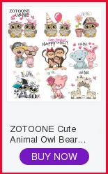 ZOTOONE полосы для одежды цветы железные на Переводные патчи аппликация одежда напечатаны Diy патч приложение термо-Стикеры для одежды E