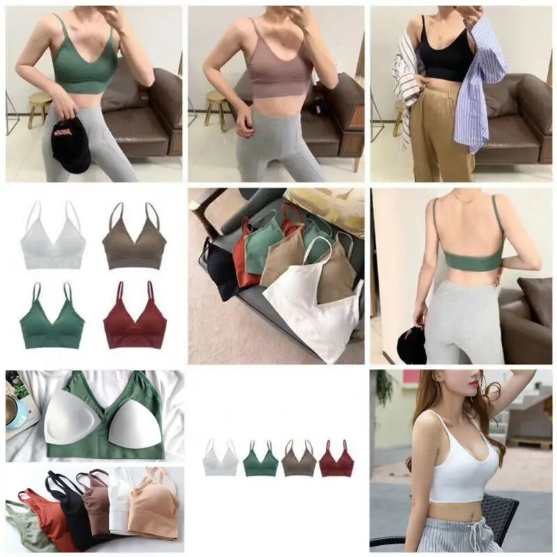 Бюстгальтер Эластичный Женский без рукавов цвет в ассортименте 1 шт | Женская