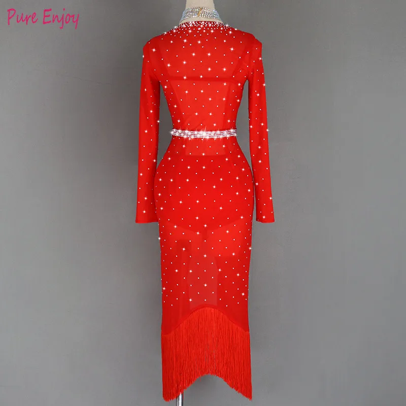 Индивидуальные латинского танца конкурс платье для взрослых высокого класса