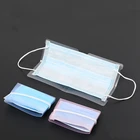 Коробка складная одноразовая для хранения масок, пыленепроницаемый контейнер, 51 шт.