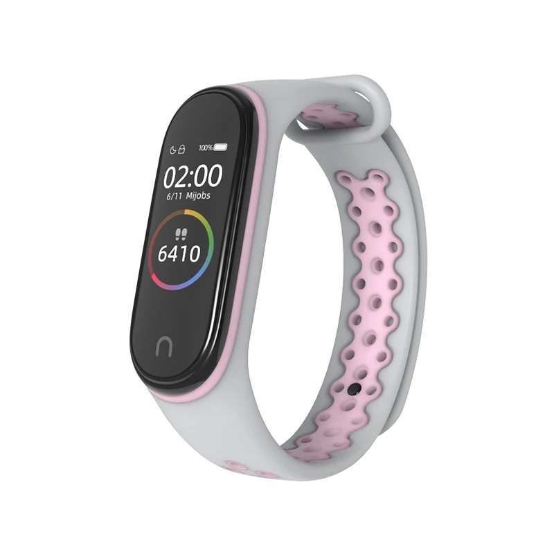 Mi jobs mi Band 4 ремешок для Xiaomi mi Band 4 3 ремешок для браслета силиконовый спортивный умный ремешок для mi band 4 Correa Браслет аксессуар