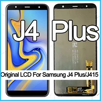 100 original 6 0 lcd for samsung galaxy j4 2018 j4 plus j415 j415f j410 lcd display touch screen sensorservice package