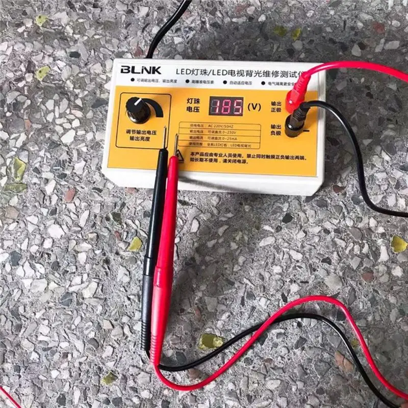 

AC 220V LED TV Backlight Tester LED Strips Screen BackLit Test w Voltage Display T8WE