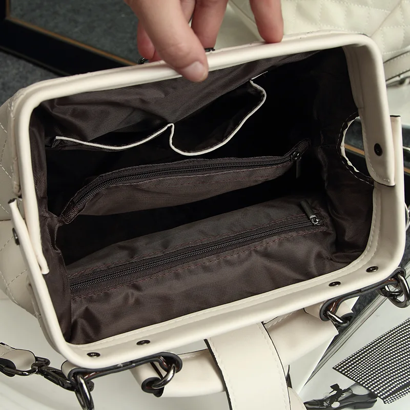 

The new 2021 vintage doctor bag lady handbag inclined shoulder bag one shoulder bag USES leather handbag