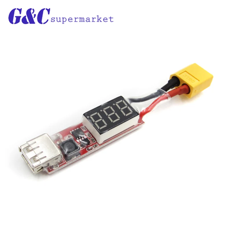 2S 6S Lipo батарея XT60 разъем к USB 5V 2A зарядное устройство конвертер адаптер для