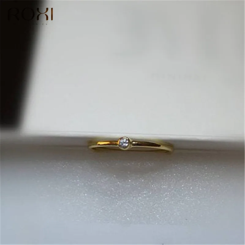 Женское кольцо из серебра 925 пробы с фианитом | Украшения и аксессуары