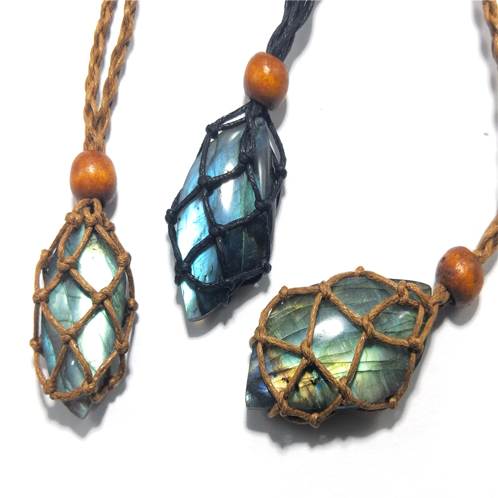 Ожерелье из камня и ожерелье натурального кварца сделай сам пустые ремешки