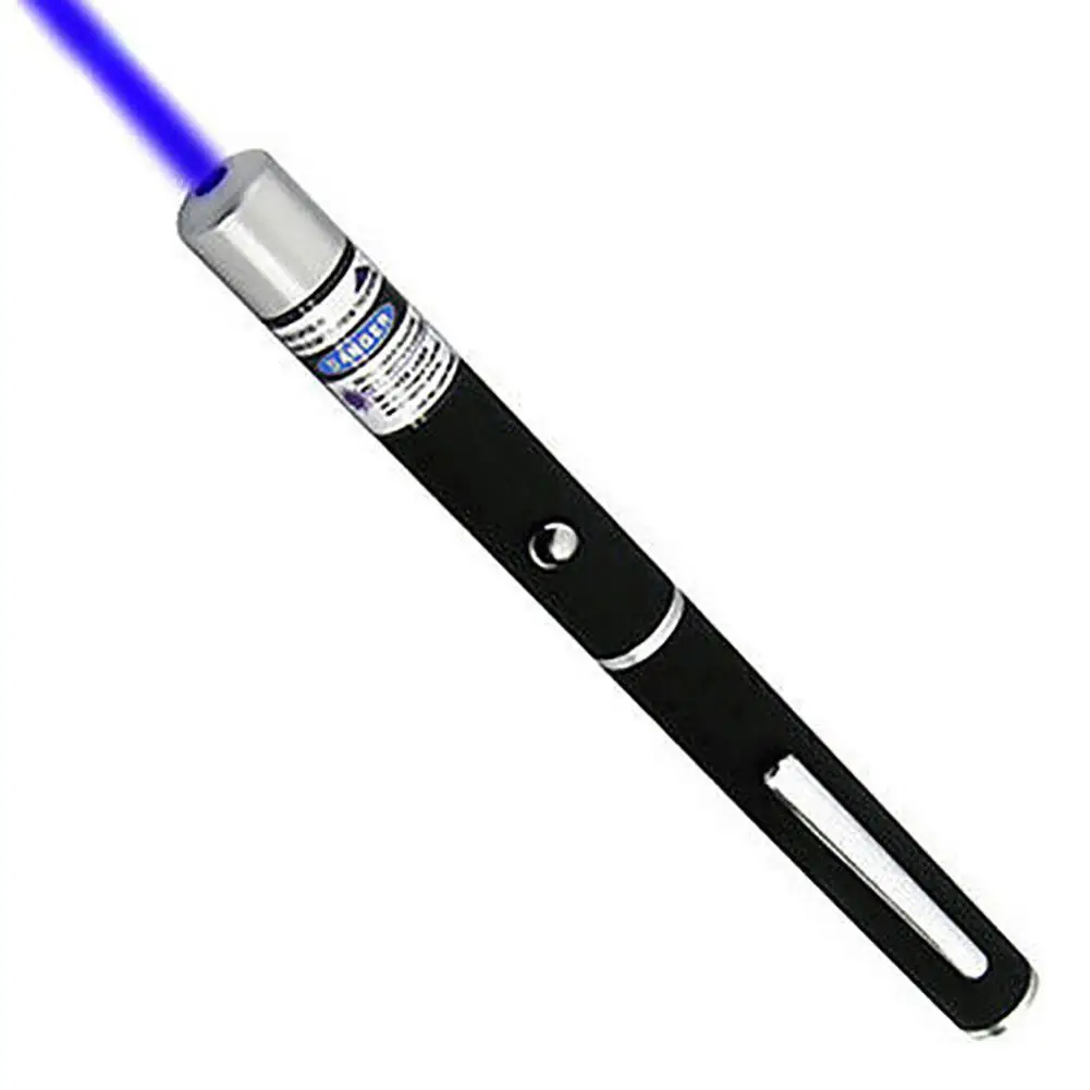 Лазерная указка стабильный Фиолетовый Синий луч света видимая лазерная 5 мВт 405