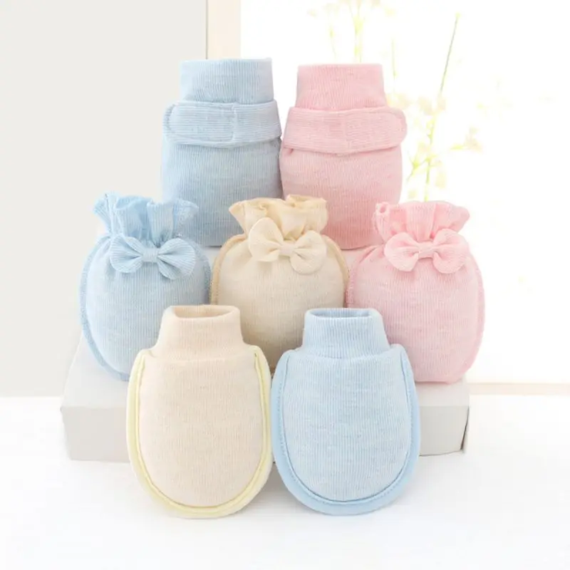 Детские носки набор перчаток для новорожденных детские перчатки против царапин