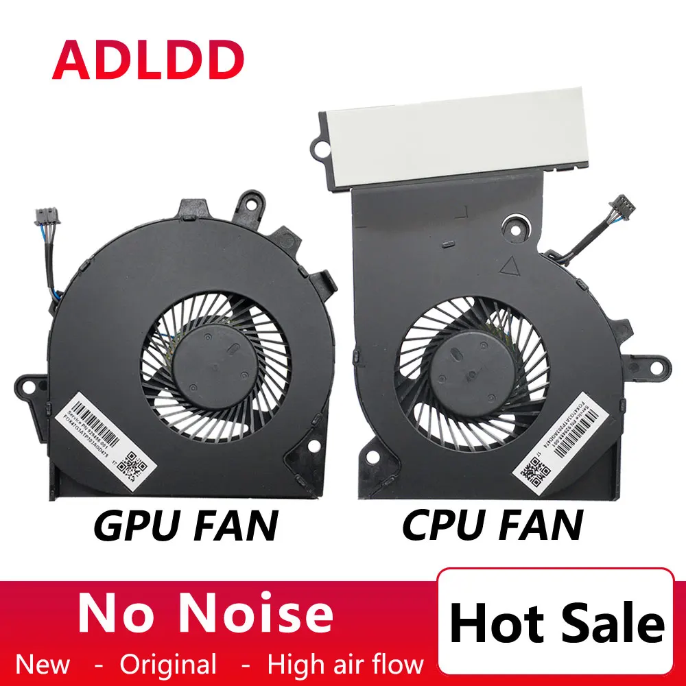 Ноутбук вентилятор охлаждения для HP двумя способами Женские 15 CE 17 это TPN Q194 929456 001