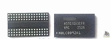 

5PCS/LOT H5TQ1G63EFR-H9C DDR3 chip IC memory FLASH 1GB memory chip