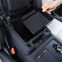 for land rover discovery 5 2021 2022 abs car central control armrest box storage box mobile phone tray trim car accessories