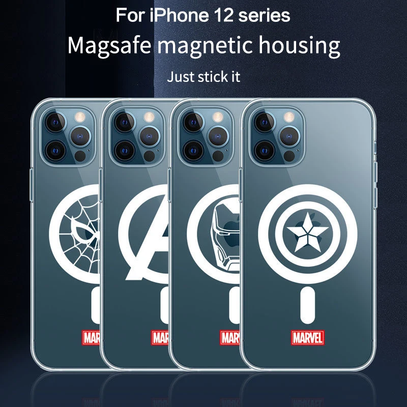 Героями комиксов Марвел Железный человек ультра тонкий чехол на магните для iPhone