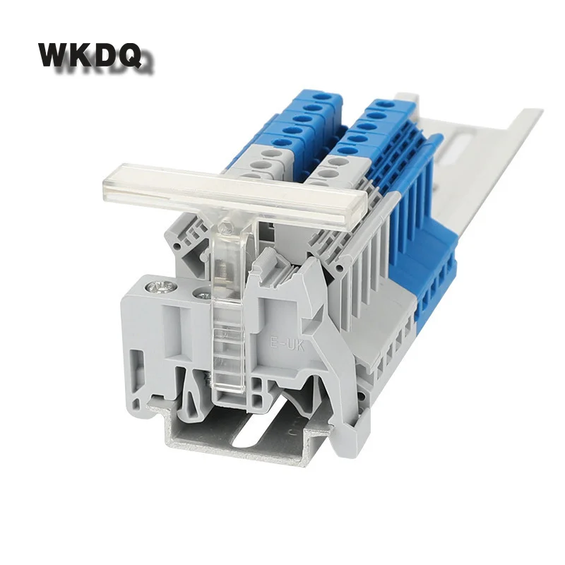 10 шт. KLM A Маркер Держатель ленты матч при доставке службой E/UK 2 провод Разъем Din Rail