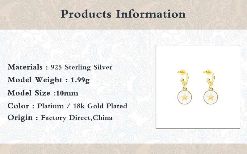 

CANNER 925 Sterling Silver Earrings For Women Saturn Smiley PendientesPlata925 2021 Trend kolczyki Damskie Huggie Earrings