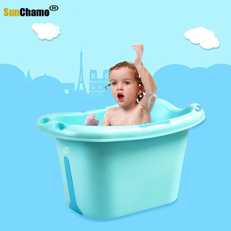 2021 модная футболка очень большой складной Baby Shower безопасность для ванной