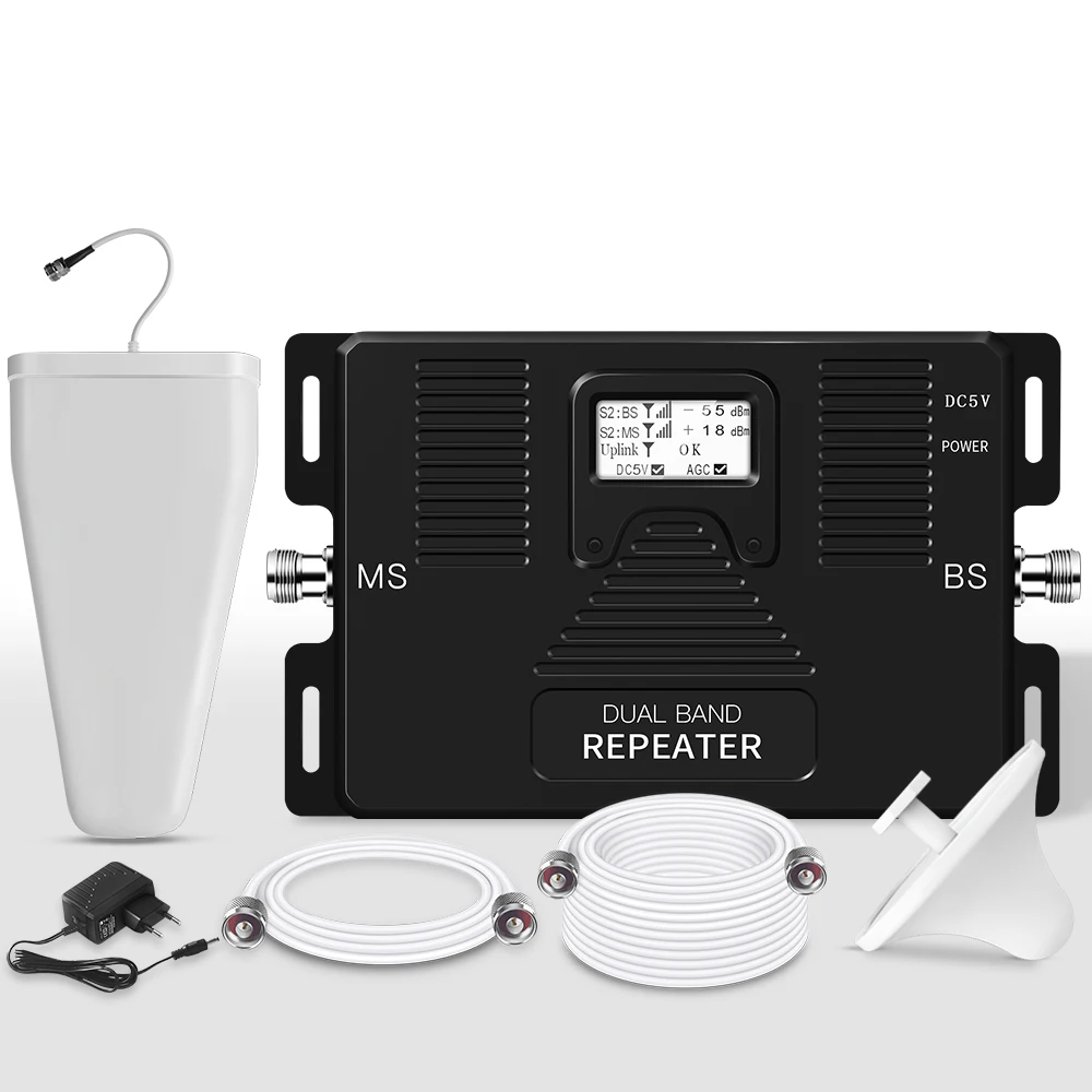 

ATNJ The New Generation dual band 850/AWS mhz mobile phone signal repeater/booster/Amplifier for 3G+4G