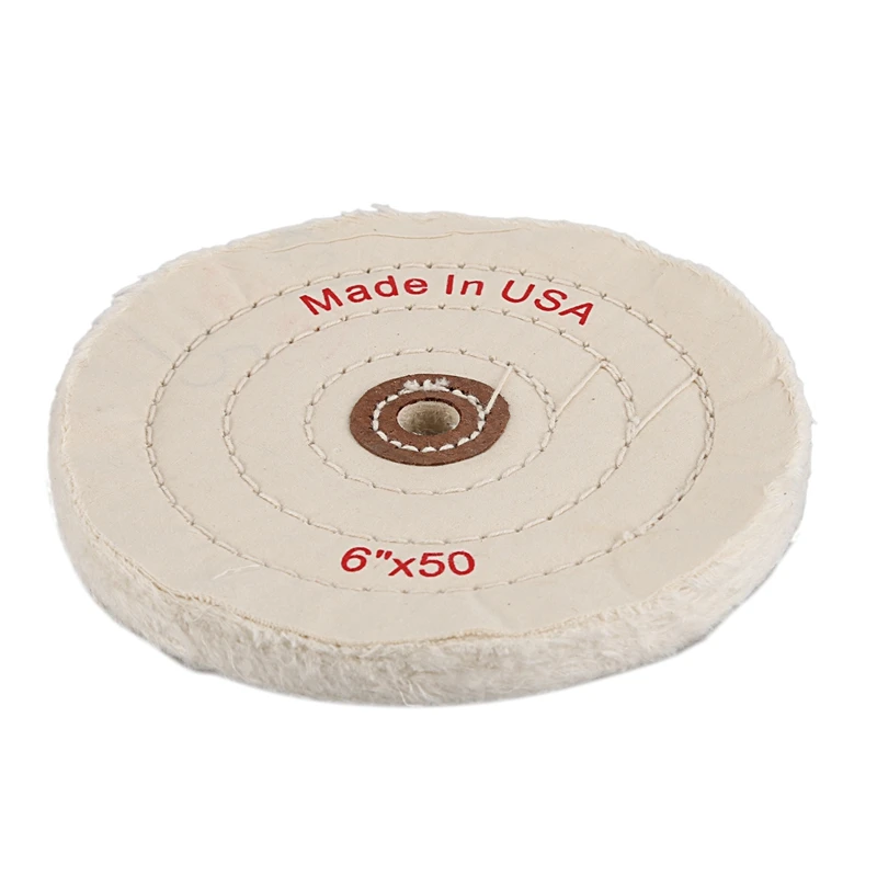 2 шт. зеркальное полировальное колесо ультра-толстое 6 дюймов (70 слоев) для станка