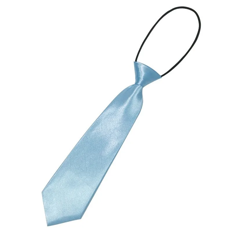 

Girls Wear Bow Ties Necktie Green Boys Children Solid Tie for Students Child Kid Stage Tie