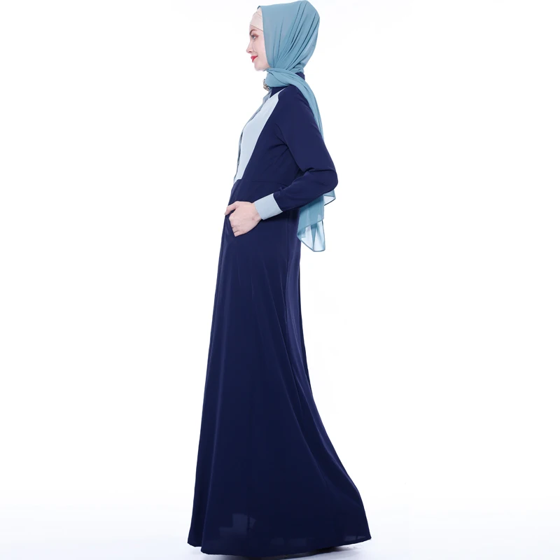 Модный дизайн мусульманская женская блузка стильный наряд длинные платья для