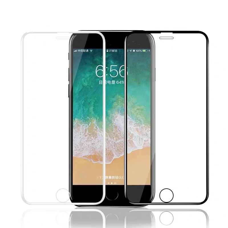 9H полное покрытие защитное закаленное стекло для iPhone 7 8 6 6s Plus SE 2020 защита экрана