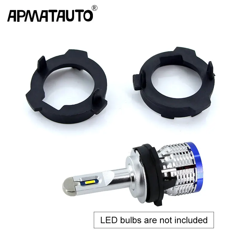 2 шт. держатель для светодиодных ламп H7 Для VW пленка АТИ-радиация polo Lavida Lamando Touran