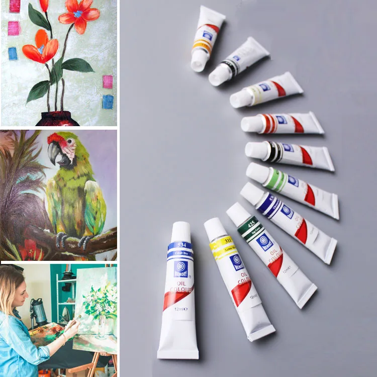 24 шт. профессиональные масляные краски для художников холст пигментные товары