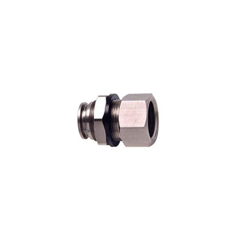 

Accessories--One-Touch Fittings Metal one-touch fittings Metal bulkhead female connector BPMF4 BPMF6 BPMF8