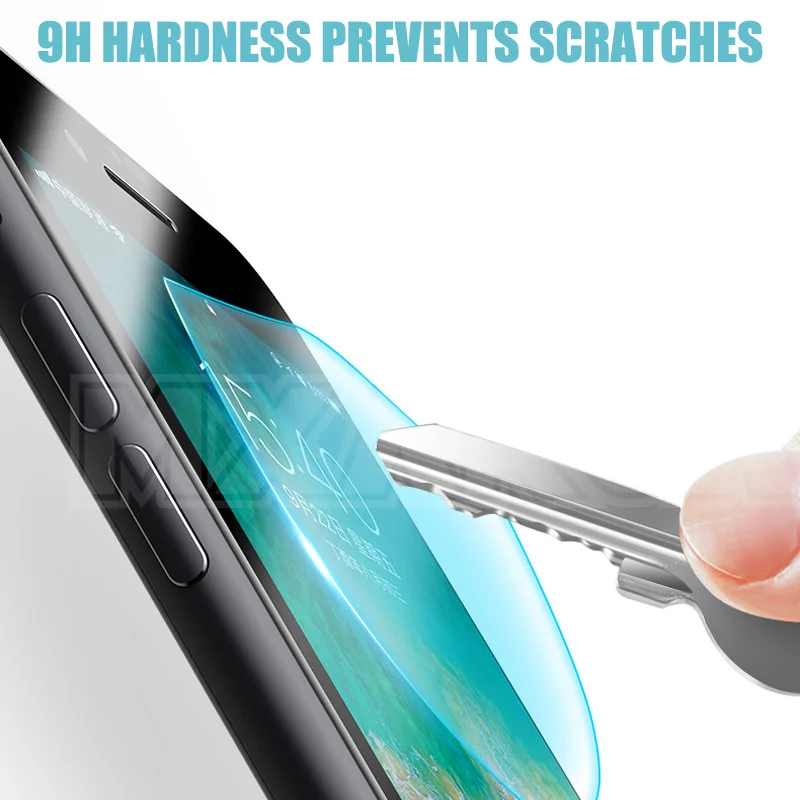 

9999D Safety Full Protection Glass For iPhone 6 6S 7 8 Plus 5 5S SE Tempered Screen Protector iPhone 12 11 Pro XS Max X XR Glass