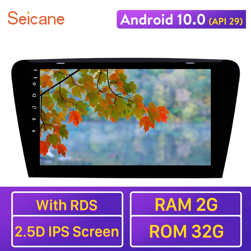 Seicane 10 1 ''HD 1024*600 автомобильное радио Android 0 для 2015 2016 2017 SKODA Octavia (UV) GPS