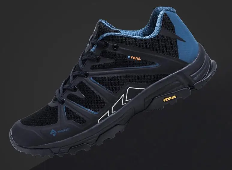 Blue black38 Новинка, Xiaomi Mijia Proease, лес, водонепроницаемые, задний план, V, для бега, уличные кроссовки, обувь, противоскользящая, ударная, дышащая, для мужчин W - Цвет: Blue black38
