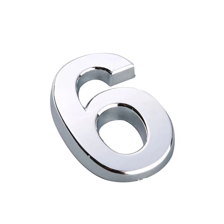 Клей дверная табличка номер дома на открытом воздухе акрилонитрил бутадиен