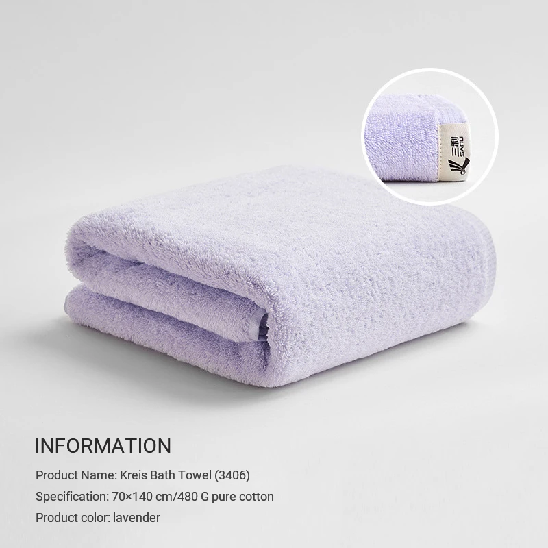 

70x140cm Bath Towel Long-staple Thickness Cotton Towel 6 Solid Color Bath Towel for Hotel Pool Party Bathroom полотенце банное