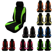 4pcsset car seat cover protector seat comfortable dustproof headrest front seat covers