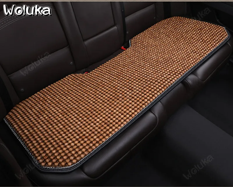 Автомобильная подушка для сиденья с деревянными бусинами дышащая летняя Подушка