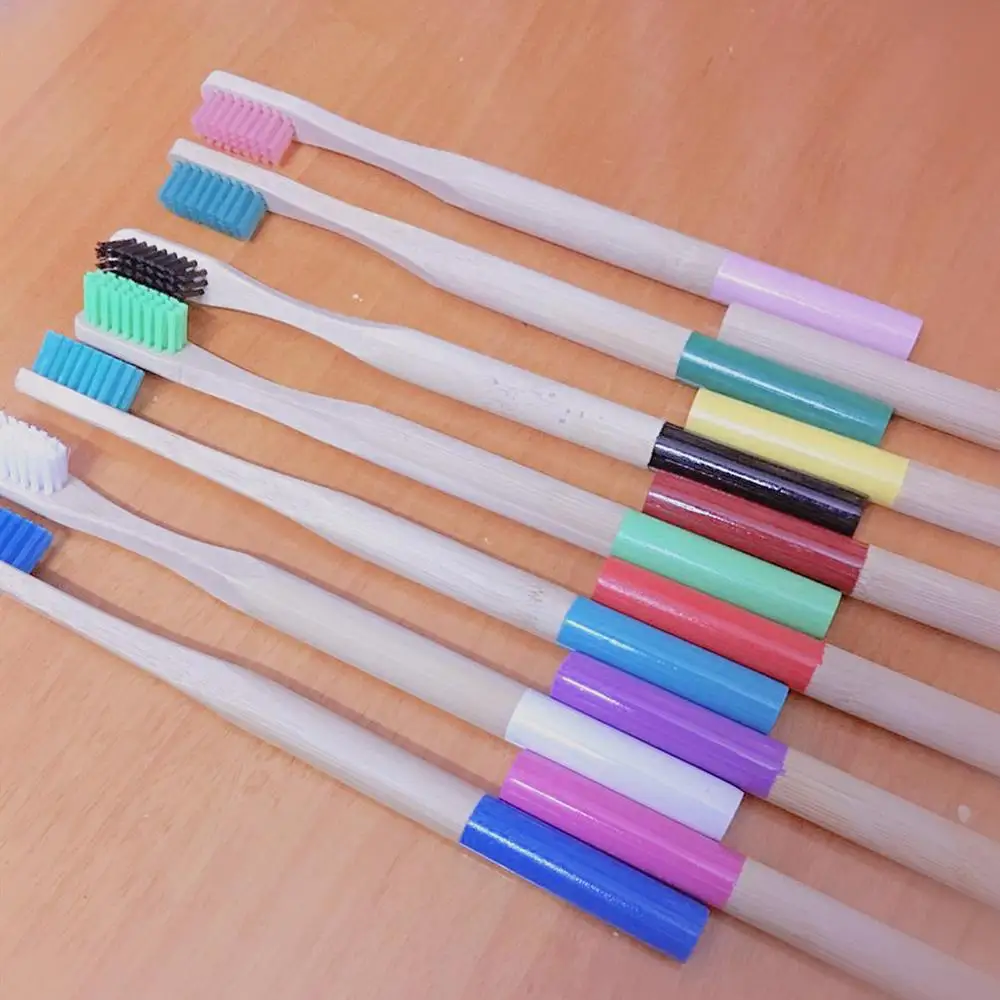 10 шт. бамбуковые зубные щётки|Зубные щетки| |