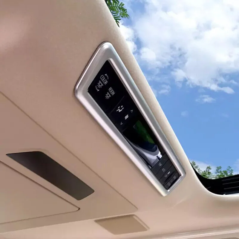 Матовая крышка для TOYOTA Alphard 2016-2018 ABS задняя автомобильного кондиционера
