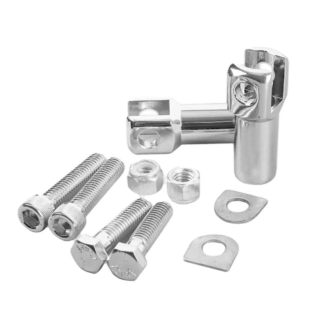 

Motorcycle Rear Passenger Footrest Support Bracket For 2000 - 2018