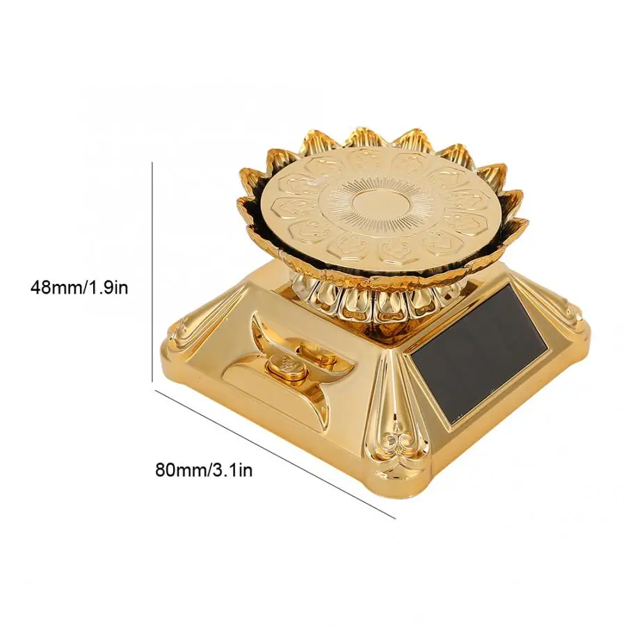 Многофункциональный Вращающийся поворотный стол на солнечной энергии дисплей в