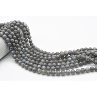 6 10mm aa natural smooth labradorite round stone beads for diy necklace bracelet jewelry making 15 free delivery
