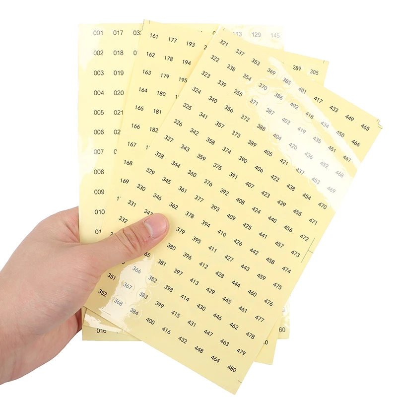 

Номер этикетка наклейка s Diy ремесло самоклеящийся лак для ногтей бирка наклейка украшение