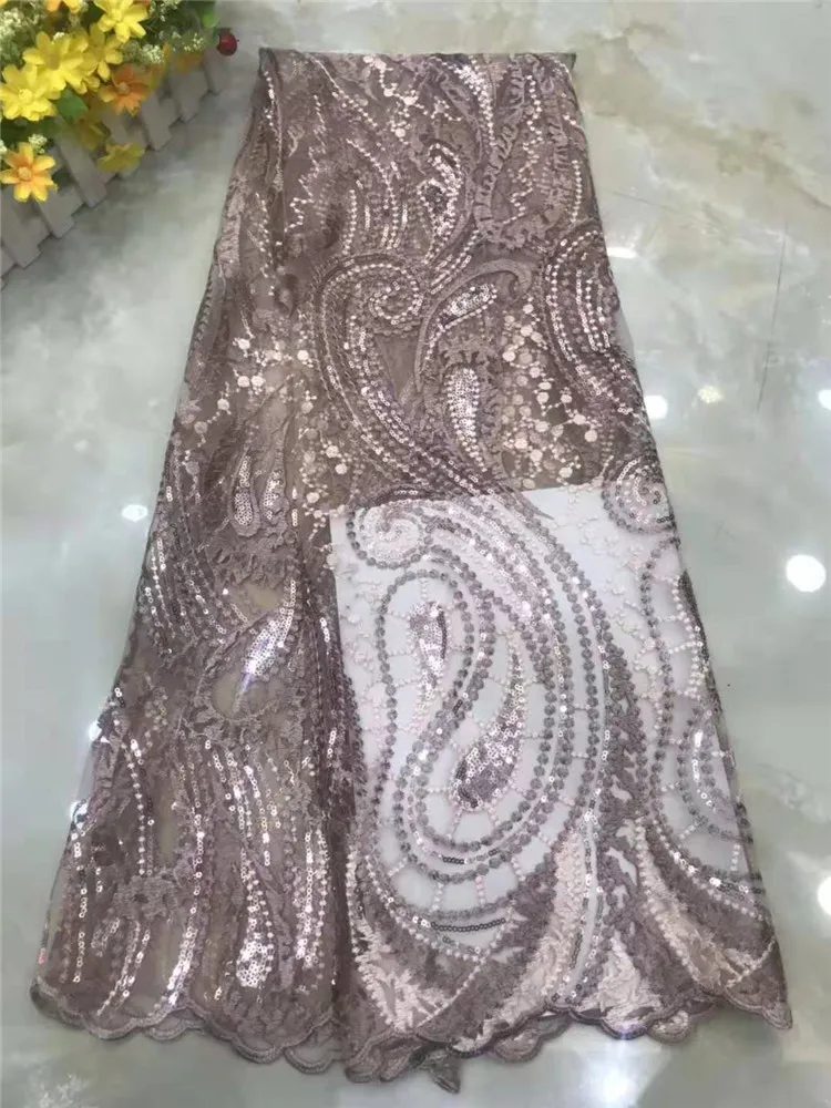 Вышивка из блесток кружева французская сетка вышивка африканская кружевная